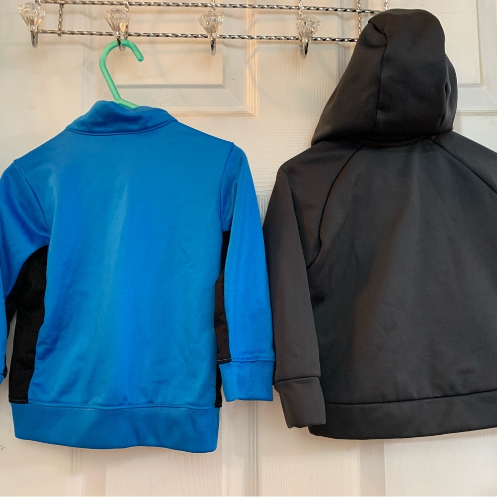 Nike 18 month boy BUNDLE of 2 lightweight jackets (one with hood) - Picture 2 of 12